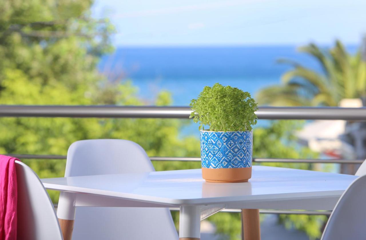 Golden Beachside Terrace Chrysi Ammoudia Exteriér fotografie