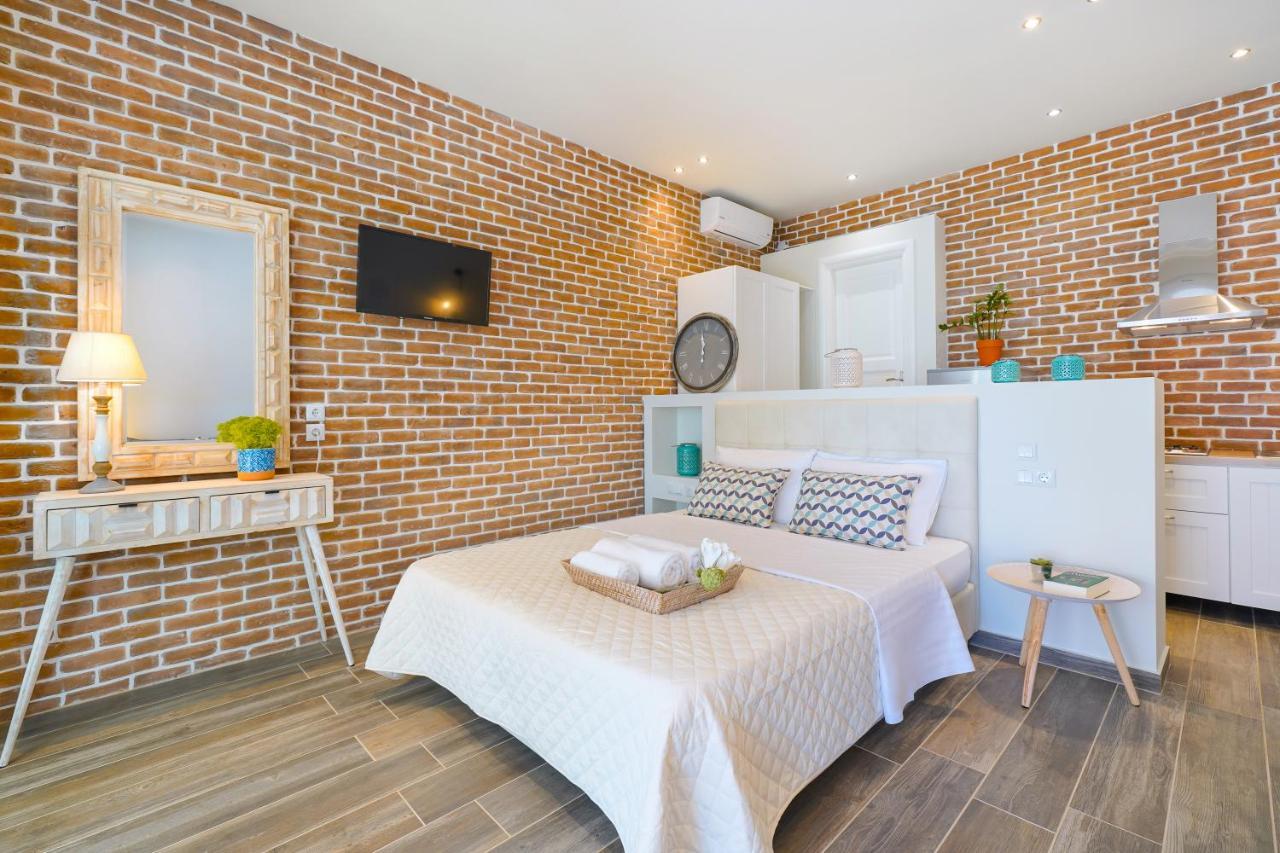 Golden Beachside Terrace Chrysi Ammoudia Exteriér fotografie
