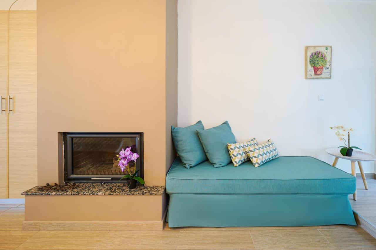 Golden Beachside Terrace Chrysi Ammoudia Exteriér fotografie