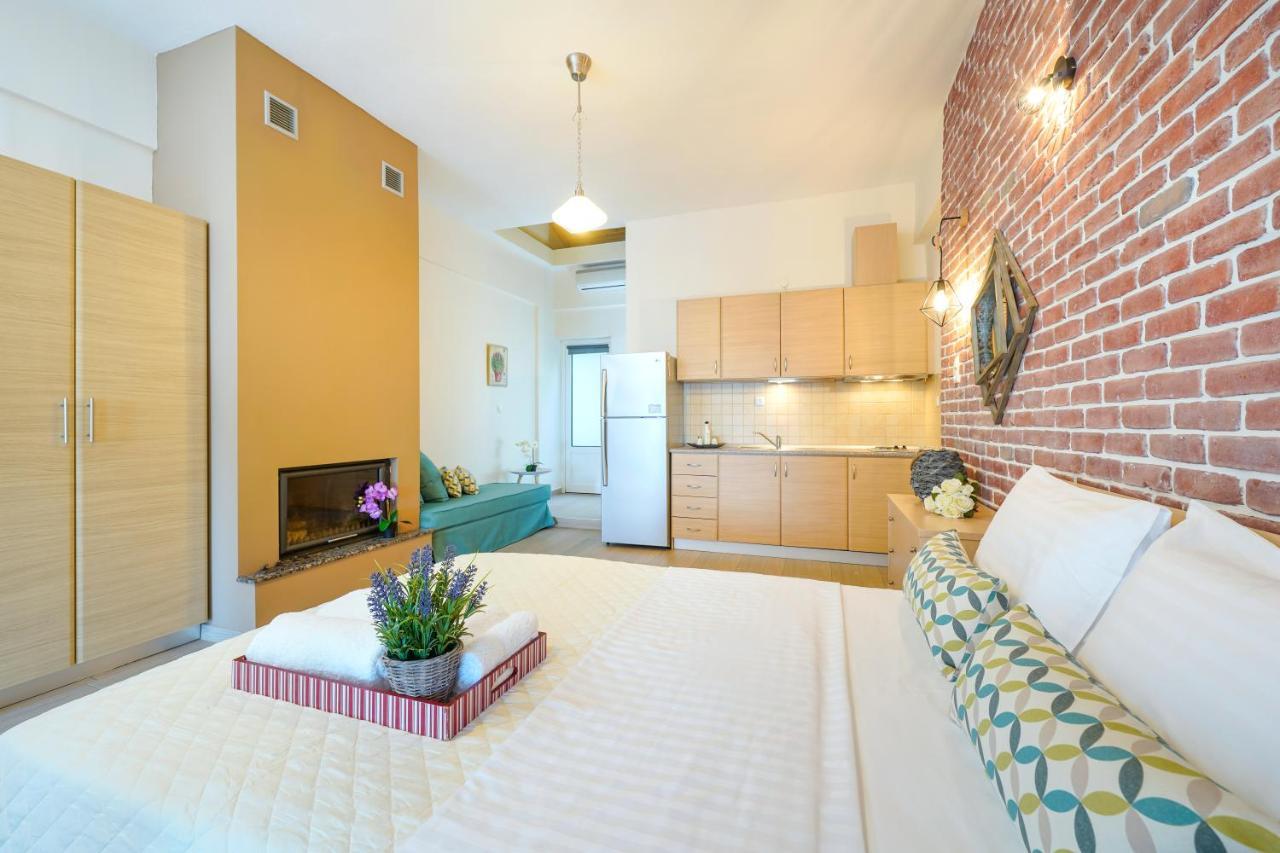 Golden Beachside Terrace Chrysi Ammoudia Exteriér fotografie